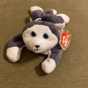 Ty Beanie Baby Nanook the Husky 1996 retired 1999